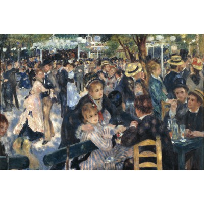 Grafika-F-30885 Auguste Renoir : Bal du Moulin de la Galette, 1876