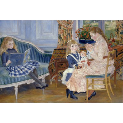 Grafika-F-30889 Auguste Renoir : L'après-midi des enfants à Wargemont, 1884