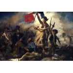 Grafika-F-30897 Delacroix Eugène : La Liberté Guidant le Peuple, 1830
