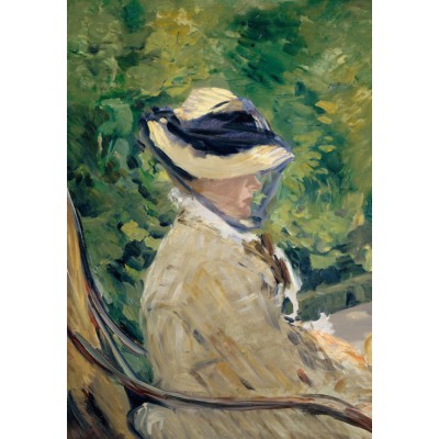 Grafika-F-30903 Edouard Manet : Madame Manet à Bellevue, 1880