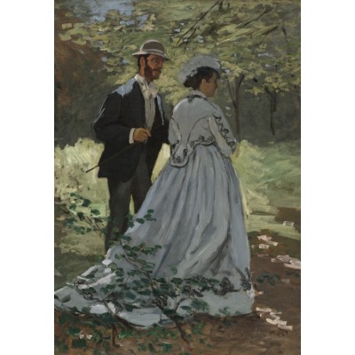Grafika-F-31061 Claude Monet - Bazille et Camille, 1865