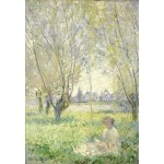 Grafika-F-31063 Claude Monet - Femme assise sous les Saules, 1880