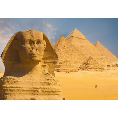 Grafika-F-31097 Sphinx et Pyramides de Gizeh
