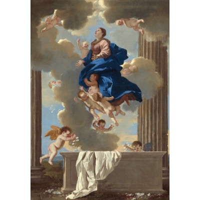 Grafika-F-31119 Nicolas Poussin : Assomption de la Vierge, 1630/1632