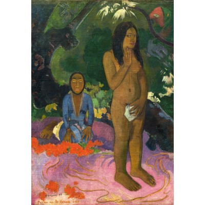 Grafika-F-31176 Paul Gauguin : Parau na te Varua ino (Mots du Diable), 1892