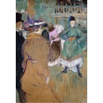 Grafika-F-31237 Henri de Toulouse-Lautrec : Quadrille au Moulin Rouge, 1892