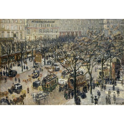 Grafika-F-31239 Camille Pissarro : Boulevard des Italiens Soleil du Matin, 1897