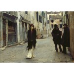 Grafika-F-31262 John Singer Sargent : Rue à Venise, 1882