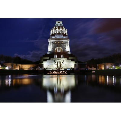 Grafika-F-31448 Deutschland Edition - Völkerschlachtdenkmal, Leipzig, Allemagne by Night