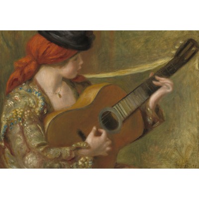 Grafika-F-31535 Auguste Renoir - Jeune Espagnole avec une Guitare