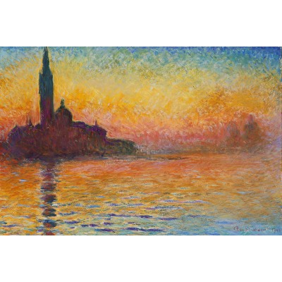 Grafika-F-31582 Claude Monet : Saint-Georges-Majeur au Crépuscule, 1908