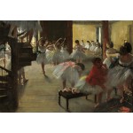 Grafika-F-31654 Edgar Degas : La Classe de Danse, 1873