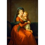 Grafika-F-31664 Louise-Élisabeth Vigee le Brun : Princesse Alexandra Golitsyna et son fils Piotr, 1794