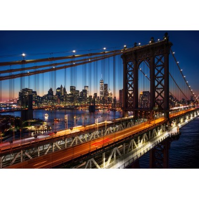 Grafika-F-31707 Brooklyn Bridge, Manhattan, New York