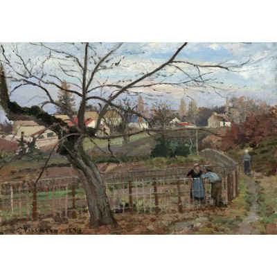 Grafika-F-31783 Camille Pissarro : La Barrière, 1872
