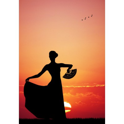 Grafika-F-32001 Flamenco at Sunset