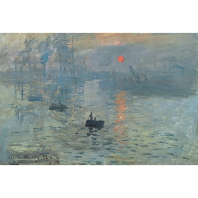Grafika-F-32007 Claude Monet : Impression au Soleil Levant, 1872