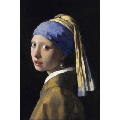 Grafika-F-32016 Vermeer Johannes : La Jeune Fille à la Perle, 1665