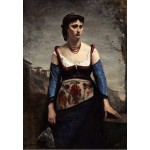Grafika-F-32123 Jean-Baptiste-Camille Corot : Agostina, 1866