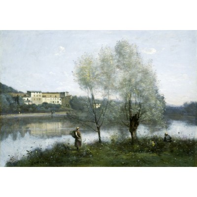 Grafika-F-32140 Jean-Baptiste-Camille Corot : Ville-d'Avray, 1865