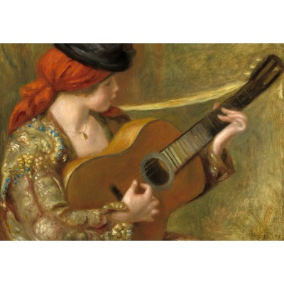 Grafika-F-32146 Auguste Renoir : Jeune Femme Espagnole avec une Guitare, 1898