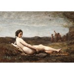 Grafika-F-32156 Jean-Baptiste-Camille Corot : Repose, 1860