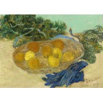 Grafika-Kids-01001 Pièces magnétiques - Vincent Van Gogh - Still Life of Oranges and Lemons with Blue Gloves, 1889