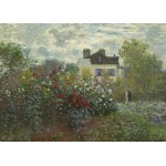 Grafika-Kids-01038 Pièces magnétiques - Claude Monet - Jardin de l'Artiste à Argenteuil, 1873