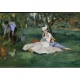 Edouard Manet : La Famille Monet dans leur Jardin à Argenteuil, 1874