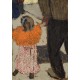 Edouard Vuillard : Enfant portant un foulard rouge, 1891