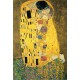 Klimt Gustav : Le Baiser, 1907-1908