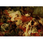 Grafika-00782 Delacroix Eugène : La Mort de Sardanapale, 1827