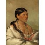 Grafika-02234 George Catlin : Femme Aigle - Shawano, 1830