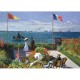 2 Puzzles - L'Art de Monet : Terrasse à Sainte-Adresse, 1867 - Coquelicot, 1873