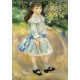 Auguste Renoir : Fillette au cerceau, 1885