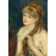 Auguste Renoir : Jeune Femme Tressant ses Cheveux, 1876