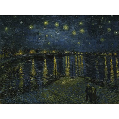 Grafika-F-30107 Vincent Van Gogh : La Nuit Etoilée, 1888