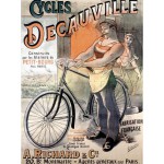 Grafika-F-30160 Affiche pour les Vélos Decauville, 1892