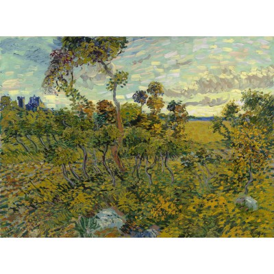 Grafika-F-30222 Vincent Van Gogh - Coucher de Soleil à Montmajour, 1888