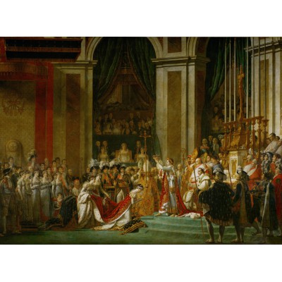 Grafika-F-30312 Jacques-Louis David: Le Sacre de l'Empereur Napoléon 1er, 1805-1807