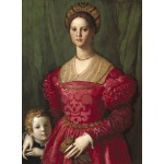 Grafika-F-30467 Agnolo Bronzino : Jeune Femme et Son Petit Garçon, 1540