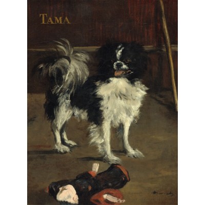 Grafika-F-30478 Edouard Manet : Tama : Le Chien Japonais, 1875