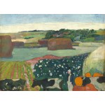 Grafika-F-30505 Paul Gauguin : Meules de Foin en Bretagne, 1890