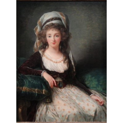 Grafika-F-30614 Louise-Élisabeth Vigee le Brun : Madame d'Aguesseau de Fresnes, 1789