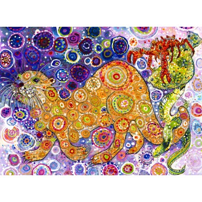 Grafika-F-30805 Sally Rich - Otters Catch