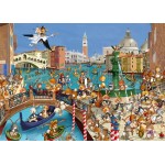 Grafika-F-32654 François Ruyer - Les Lapins à Venise