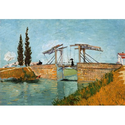Grafika-F-32742 Vincent Van Gogh - Pont de Langlois en Arles, 1888