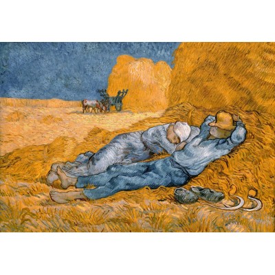 Grafika-F-32743 Vincent Van Gogh - La Sieste (d'après Millet), 1890