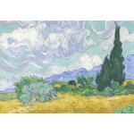Grafika-F-32754 Van Gogh Vincent - Champ de Blé avec Cyprès, 1899