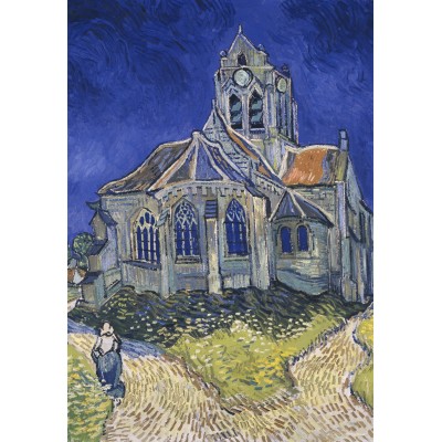 Grafika-F-32764 Vincent Van Gogh - The Church in Auvers-sur-Oise, 1890